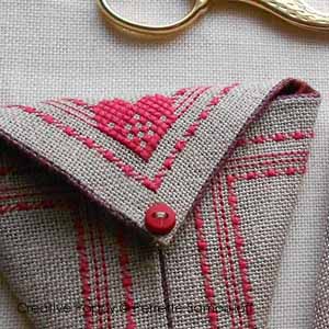 Needlework Christmas ornaments - cross stitch pattern (zoom 4)