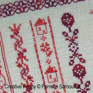 Perrette Samouiloff - Borders and Frames Collection (18 designs) (cross stitch pattern chart) (zoom 4)