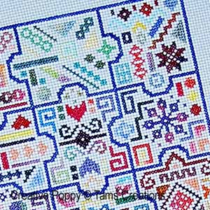 Tam\'s Creations - Odds & Ends Jigsaw Puzzle (cross stitch pattern) (zoom 4)