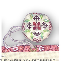 Cranberry sewing set - cross stitch pattern - by Tam\'s Creations (zoom 3)