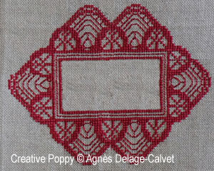 Agnès Delage-Calvet - Lace Doily Variations (cross stitch chart) (zoom 4)