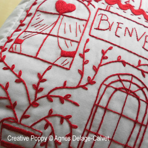 Agnès Delage-Calvet - Welcome House zoom 3 (embroidery design)