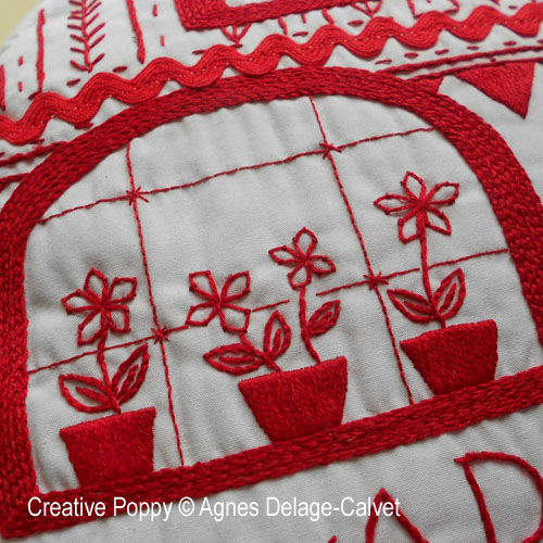 Agnès Delage-Calvet - Welcome House zoom 1 (embroidery design)