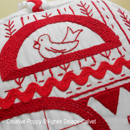 Agnès Delage-Calvet - Welcome House zoom 4 (embroidery design)