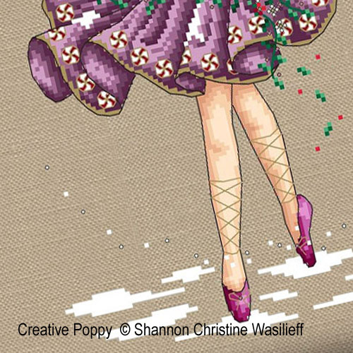 Shannon Christine Designs - The sugarplum zoom 2 (cross stitch chart)