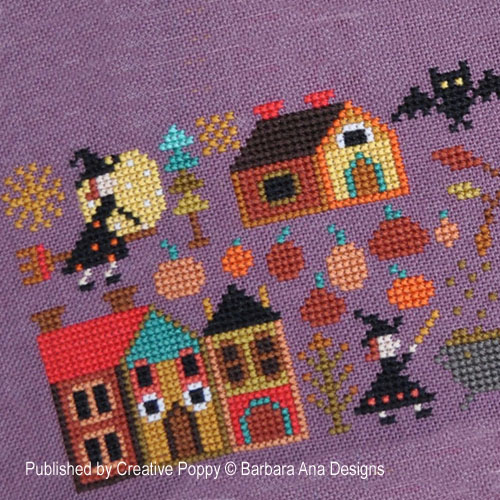 A New World - part 1: The Night of all Fears cross stitch pattern by Barbara Ana Designs