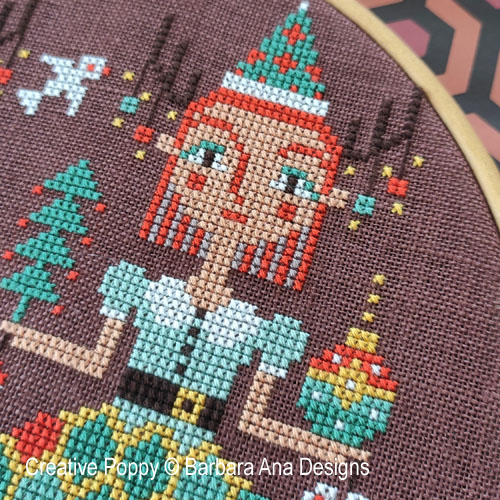 Come celebrate with us cross stitch pattern by Barbara Ana Designs, zoom 1
