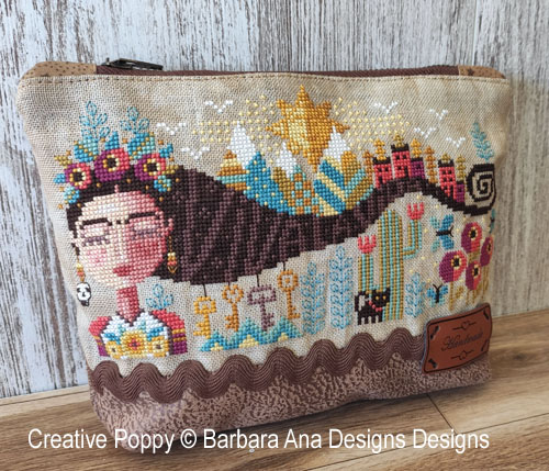 Barbara Ana Designs - Dreaming Frida (cross stitch chart)