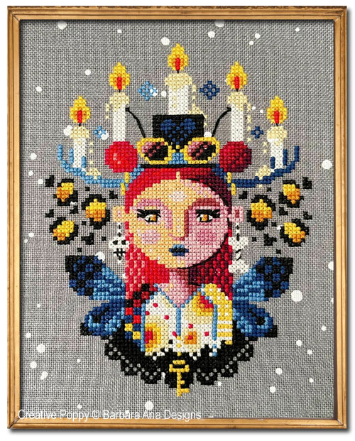 Gothic Light cross stitch pattern by Barbara Ana Designs