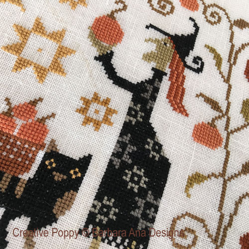Halloween Witches  patterns to cross stitch
