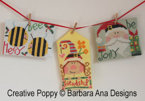 More Christmas ornaments (series2), designed by Barbara Ana (zoom 4)
