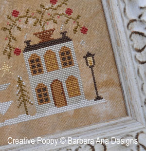 Barbara Ana Designs - Santa, the Dove, and the Key zoom (cross stitch chart)