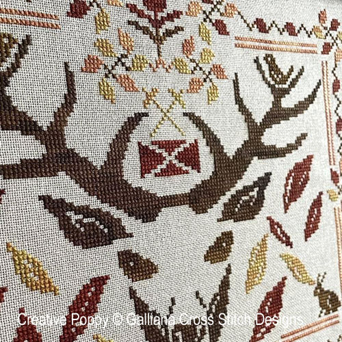 Highland Fall cross stitch pattern by Galliana, zoom 1