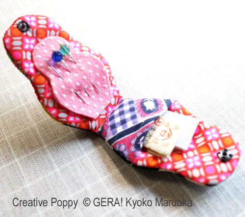 Matryoshka II - Needlework Set of 5 cross stitch pattern by GERA! Kyoko Maruoka, zoom 1