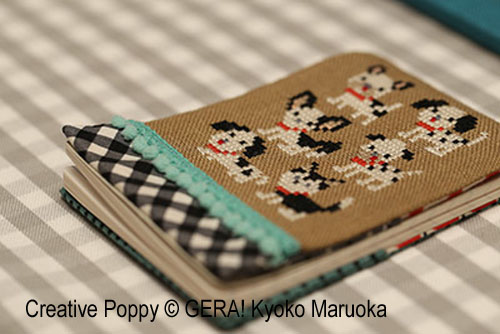 Gera! by Kyoko Maruoka - 15 Dog breeds zoom 4 (cross stitch chart)