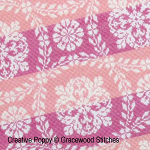 Gracewood Stitches design by Kathy Bungard -  Carolina  - cross stitch pattern chart (zoom1)