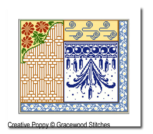 Serendipity #2 cross stitch pattern by Gracewood Stitches