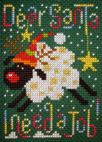 <b>It is me, Rudolf!</b><br>cross stitch pattern<br>by <b>Barbara Ana Designs</b>