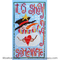 It is snowing somewhere - cross stitch pattern - by Barbara Ana Designs