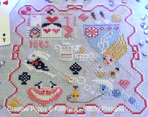 Alice in Wonderland cross stitch pattern by Kateryna - Stitchy Princess