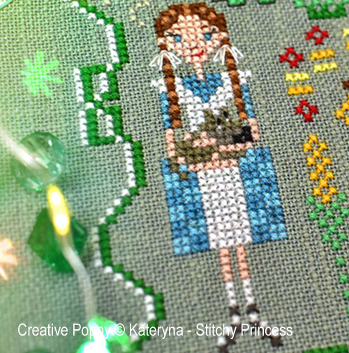 The Wizard of Oz cross stitch pattern by Kateryna - Stitchy Princess, zoom 1