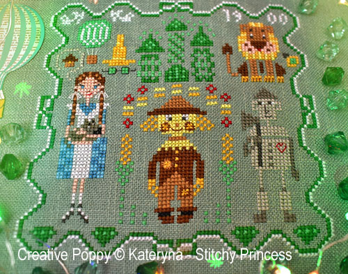 The Wizard of Oz cross stitch pattern by Kateryna - Stitchy Princess