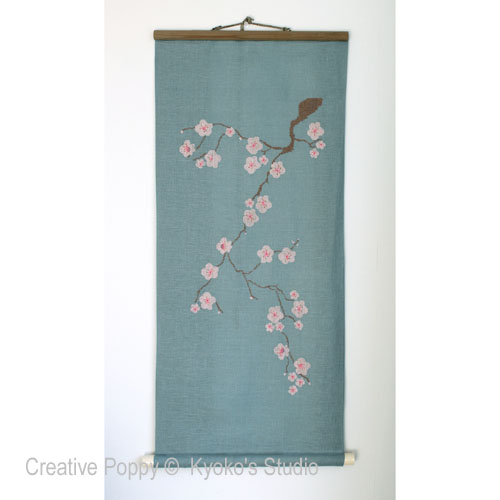 The Old Cherry Tree cross stitch pattern by Kyoko's Studio