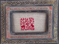 Moonlight rabbits - cross stitch pattern - by Agn&egrave;s Delage-Calvet