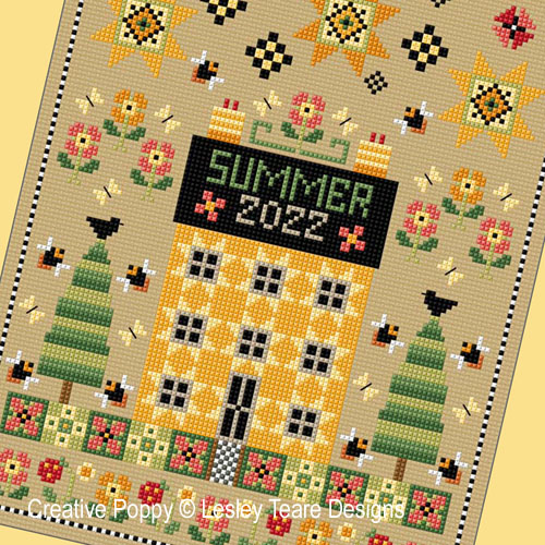 xxx - Seasonal Sampler Summer (cross stitch chart)
