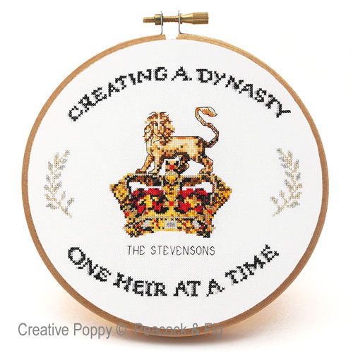 Creating a Dynasty cross stitch pattern by Peacock & Fig