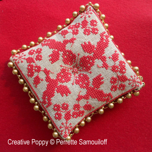 Perrette Samouiloff - Baroque Christmas Ornament (cross stitch chart)