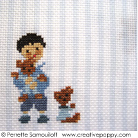 Sweet dreams - cross stitch pattern - by Perrette Samouiloff (zoom 2)