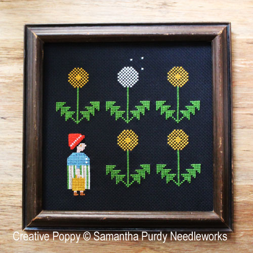 Samantha Purdy Needlecraft - Dandelion (cross stitch chart)