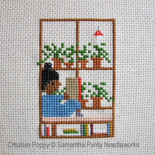 Samanthapurdyneedlecraft - Window Seat (cross stitch chart)