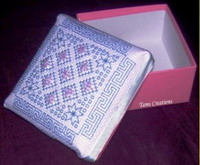 Beaded geometrics ( for boxes) - Blackwork  pattern - by Tam\'s Creations (zoom 1)