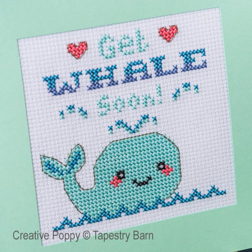 Pun-tastic Greeting cards cross stitch pattern by Tapestry Barn, zoom 1