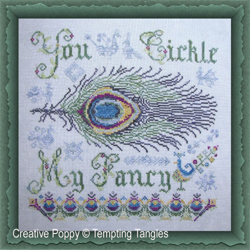 Tempting Tangles - Tickle My Fancy (cross stitch chart)