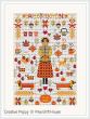 Riverdrift House - Mini Autumn Sampler (cross stitch chart)