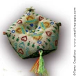 Christmas sparkle biscornus series - cross stitch pattern - by Tam's Creations (zoom 1)