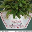 <b>Christmas Tree Skirt</b><br>cross stitch pattern<br>by <b>Faby Reilly Designs</b>