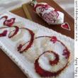 Love Bookmark and Key fob - cross stitch pattern - by Faby Reilly Designs (zoom 1)