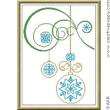 Natale - Xmas ornaments - cross stitch pattern - by Alessandra Adelaide Needleworks