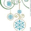 Natale - Xmas ornaments - cross stitch pattern - by Alessandra Adelaide Needleworks (zoom 1)