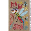 A stitcher's itch - cross stitch pattern - by Barbara Ana Designs