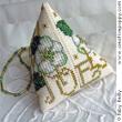 Christmas Rose Humbug - cross stitch pattern - by Faby Reilly Designs (zoom 1)
