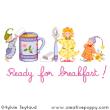 <b>Ready for breakfast (Mug)</b><br>cross stitch pattern<br>by <b>Sylvie Teytaud</b>