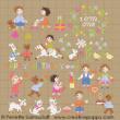 Baby is one - cross stitch pattern - by Perrette Samouiloff