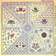 Spring Pinwheel - Blackwork  pattern - by Tam's Creations