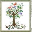 Tree of fantasy - cross stitch pattern - by Alessandra Adelaide Needleworks