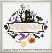 Halloween ABC - cross stitch pattern - by Alessandra Adelaide Needleworks